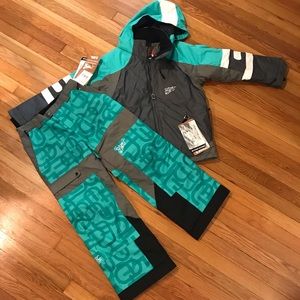 NWT Obermeyer snow coat and pants